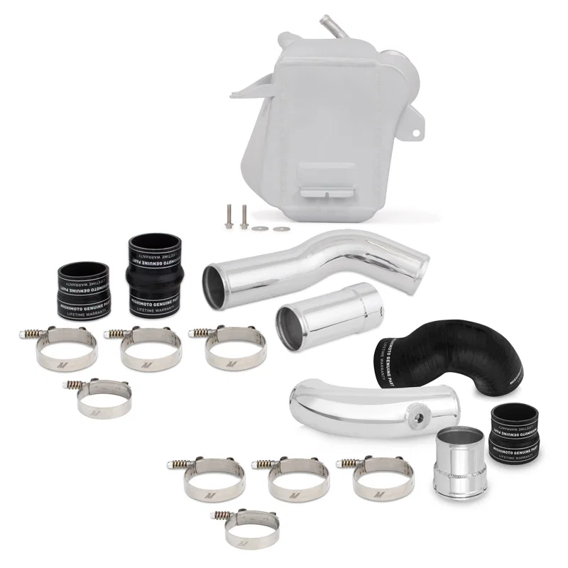 Mishimoto MMINT-F2D-11KSLP, Air-to-Water Intercooler Kit, Silver/Polished, fits Ford 6.7L Powerstroke 2011+