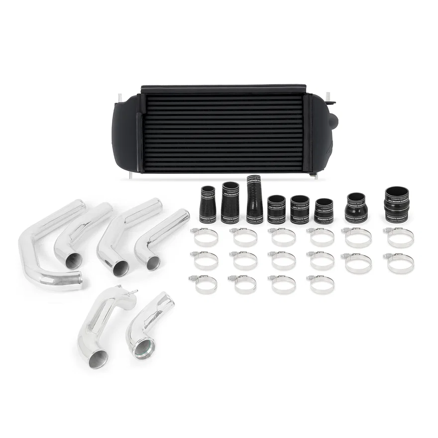 Mishimoto MMINT-F27T-15KPBK, Intercooler Kit, Black/Polished, fits Ford F-150 2.7L EcoBoost 2015-2017