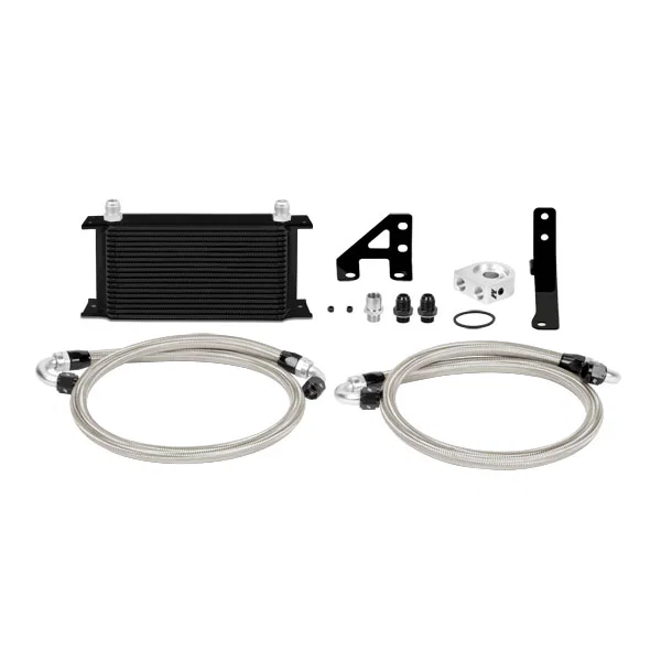 Mishimoto MMOC-STI-15BK, Oil Cooler Kit, Black, fits Subaru WRX STI 2015-2021