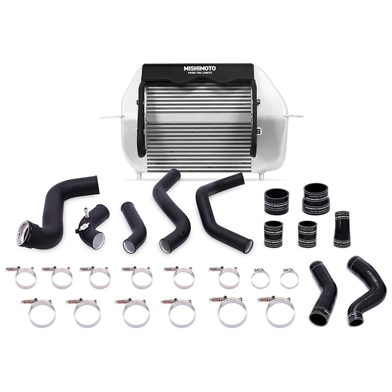 Mishimoto MMINT-F150-11KBSL, Intercooler Kit, Silver/Black, fits Ford F-150 EcoBoost 2011-2014