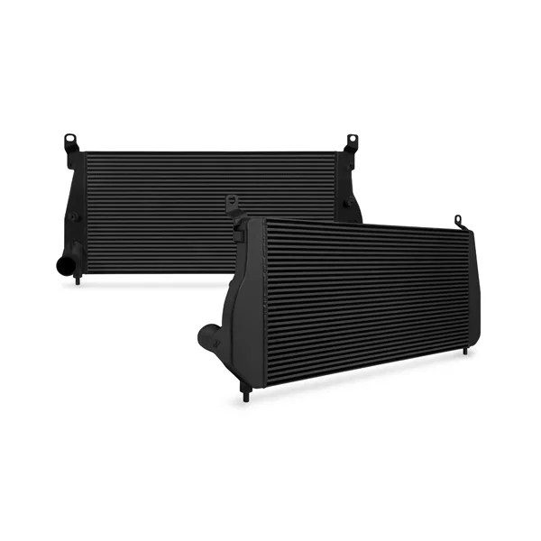 Mishimoto MMINT-DMAX-01BK, Front Intercooler, Black, fits Chevrolet/GMC 6.6L Duramax 2001-2005