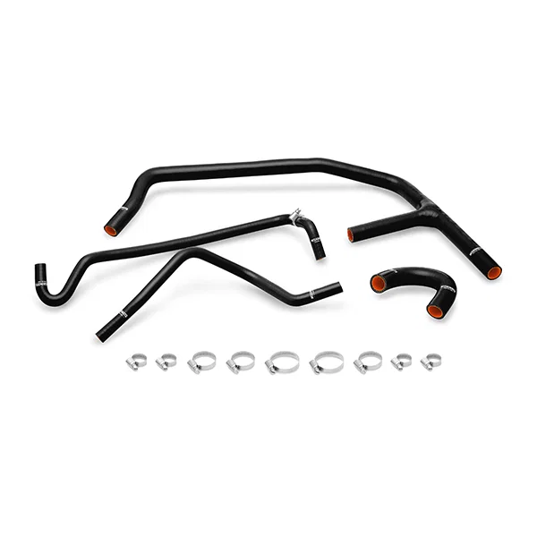 Silicone Ancillary Hose Kit, Black for 2015-2017 Ford Mustang EcoBoost