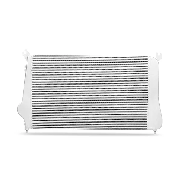 Mishimoto MMINT-DMAX-11SL, Front Intercooler, Silver, fits Chevrolet/GMC 6.6L Duramax 2011-2016
