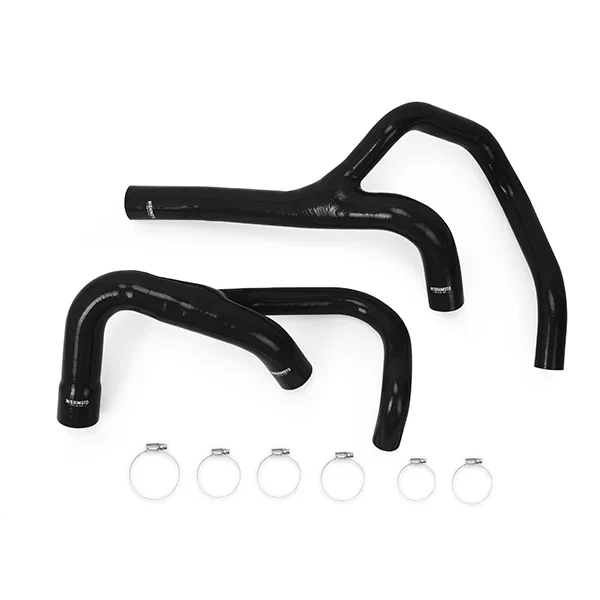 Silicone Hose Kit, Black, fits Dodge 6.7L Cummins for Ram