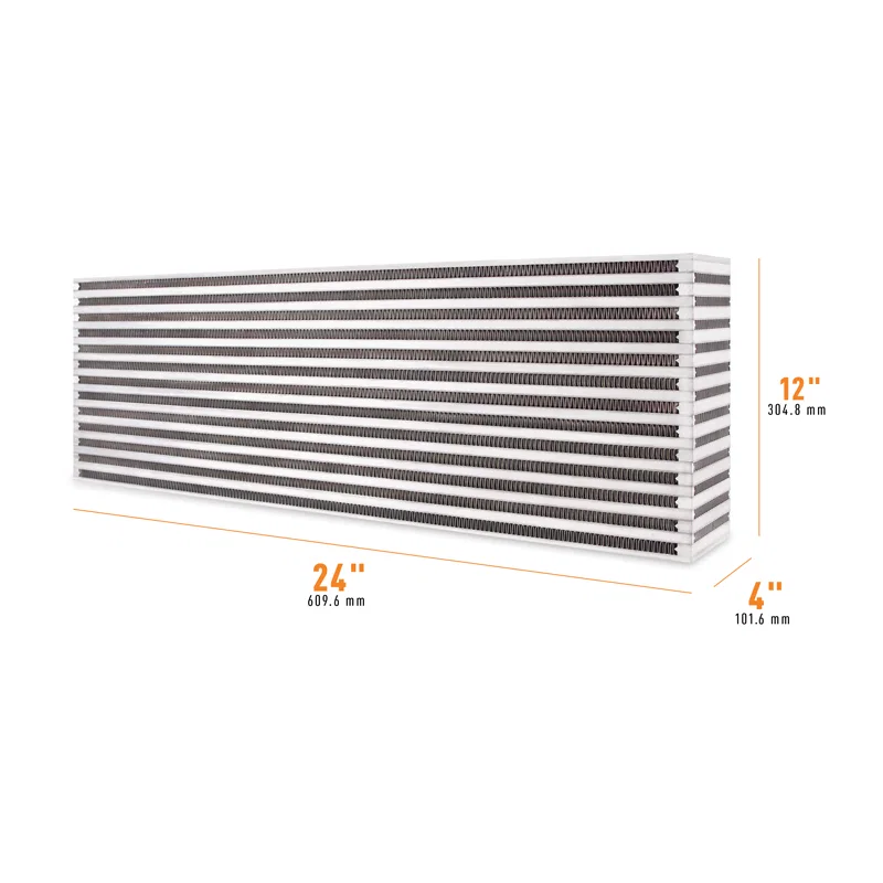 Mishimoto MMUIC-06, Universal Air-to-Air Race Intercooler Core 24in x 12 in x 4in