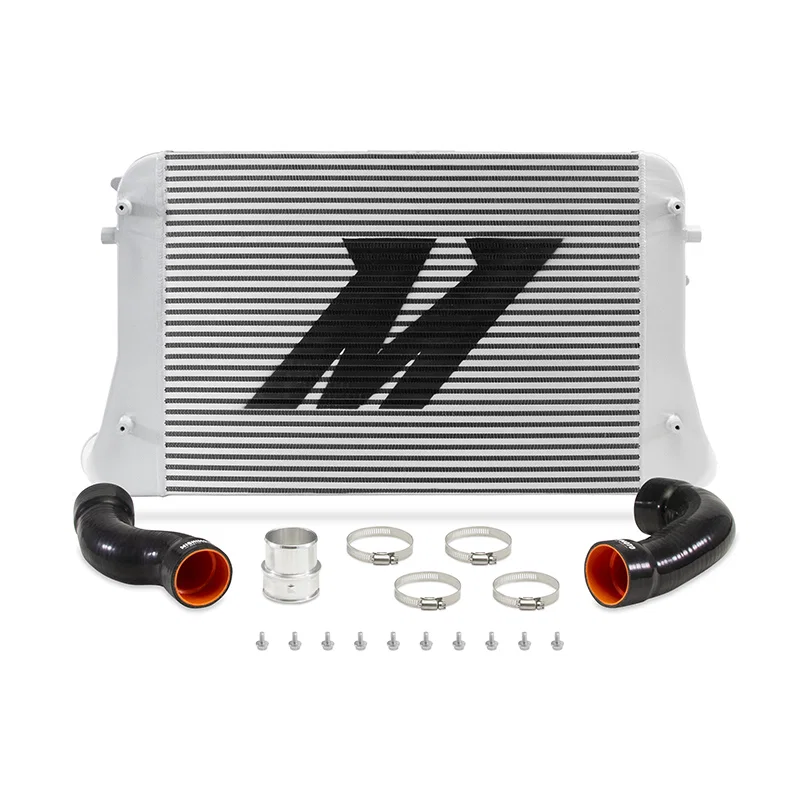 Mishimoto MMINT-MK6-06, Intercooler, Silver, fits Volkswagen MK5/MK6 GTI and Golf R 2006-2014