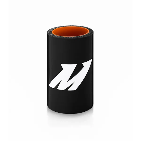 Mishimoto MMCP-1375SBK, Straight Coupler, Black, Silicone, 1.375in