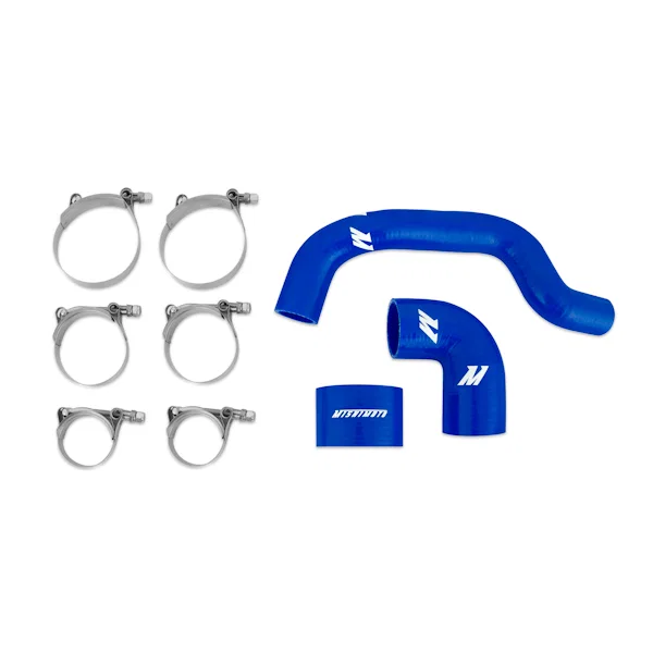Mishimoto MMHOSE-SUB-INT4BL, Silicone Intercooler Hoses, Blue, fits USDM Subaru WRX STI 2004-2009