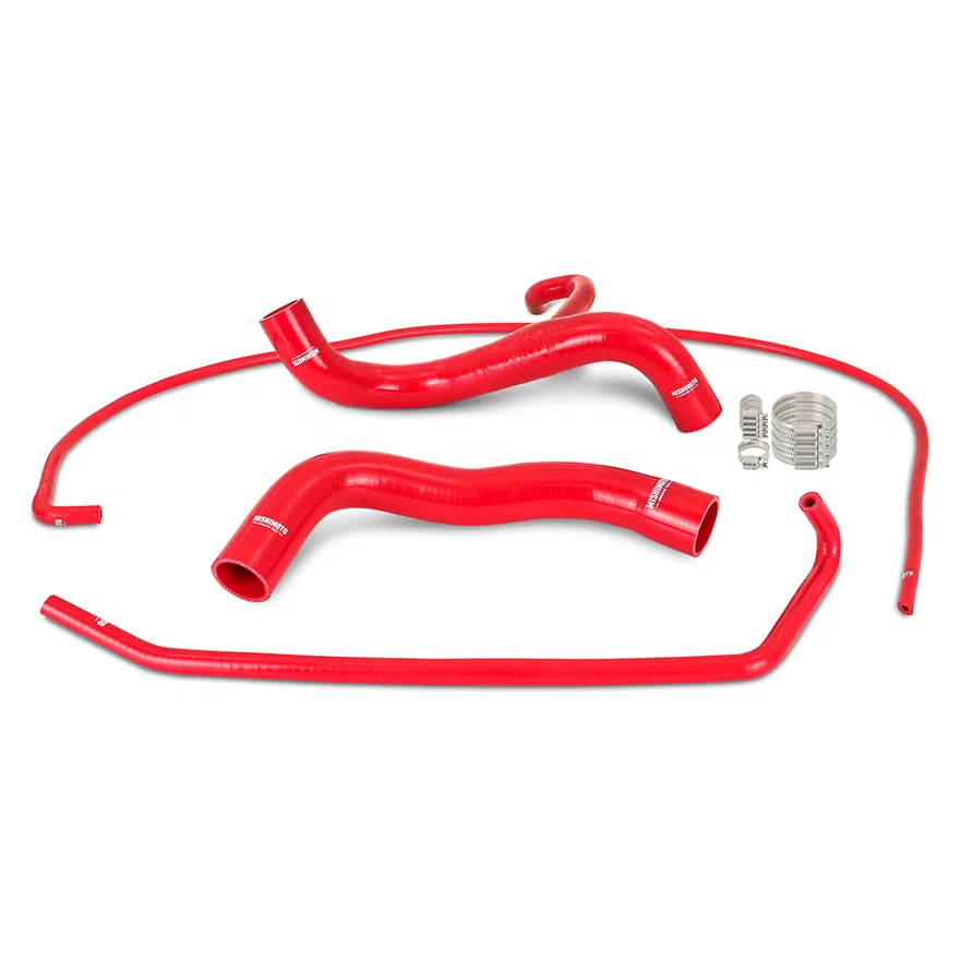 Silicone Radiator Hose Kit, Red for 2011-2017 Chevrolet Caprice and SS