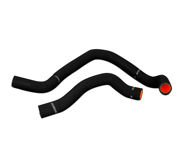 Silicone Radiator Hose Kit, Black, Engine for 1988-1991 Honda Civic B16
