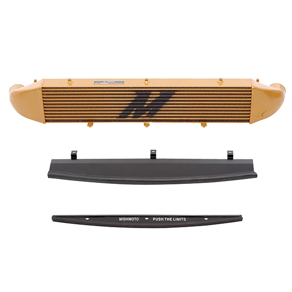 Mishimoto MMINT-FIST-14G, Front Intercooler, Gold, fits Ford Fiesta ST 2014-2019