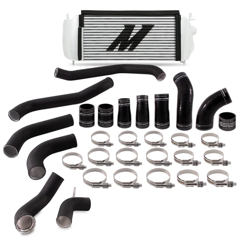 Mishimoto MMINT-F35T-17KBSL, Intercooler Kit, Silver/Black, fits Ford F-150 3.5L EcoBoost 2017-2020