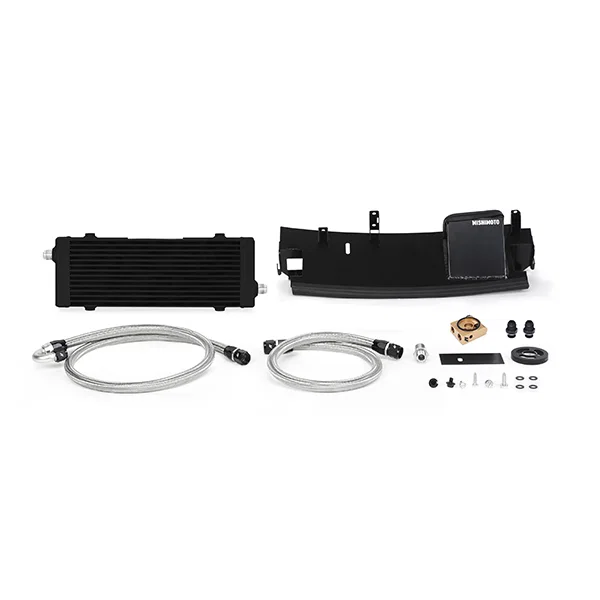 Mishimoto MMOC-RS-16TBK, Oil Cooler Kit, Black, Thermostatic, fits Ford Focus RS 2016-2018