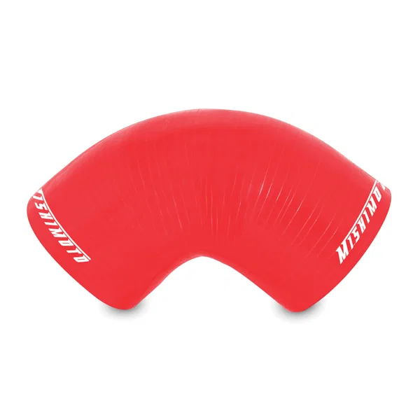 Mishimoto MMCP-3090RD, 90-Degree Coupler, Red, Silicone, 3.00in