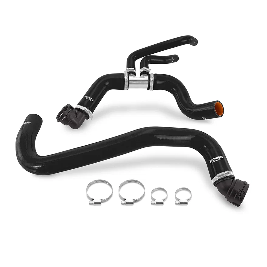 Silicone Radiator Hose Kit, Black, 5.0L V8 for 2011-2014 Ford F-150