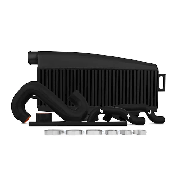 Mishimoto MMTMIC-WRX-01BKBK, Performance Top-Mount Intercooler Kit, Black, fits Subaru WRX/STI 2002-2007