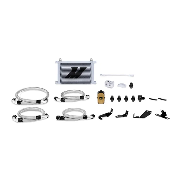 Mishimoto MMOC-GTO-04T, Oil Cooler Kit, Silver, Thermostatic, fits Pontiac GTO 2004-2006