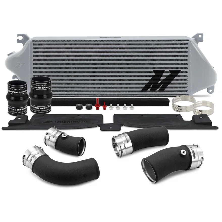Mishimoto MMINT-TAC-24KSLBK, Intercooler Kit, Silver/Black, fits Toyota Tacoma 2024+