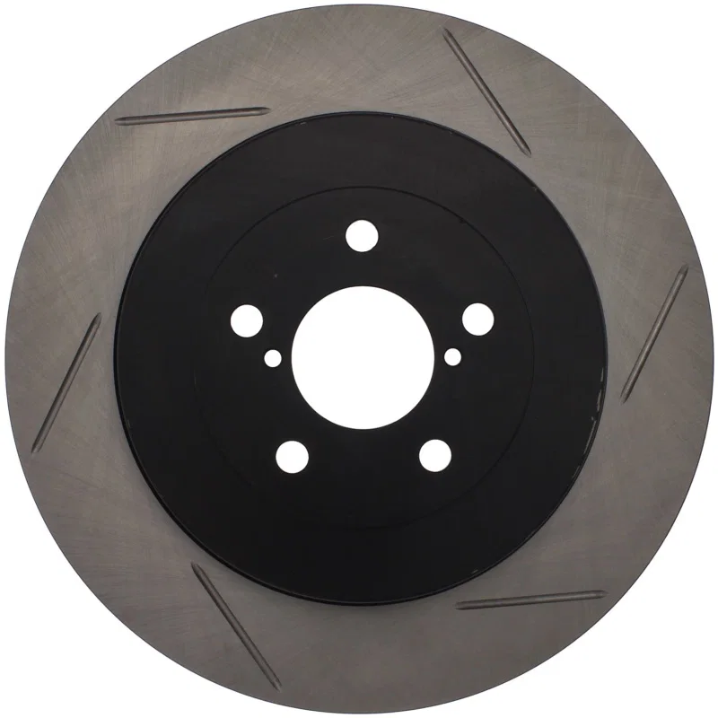 Stoptech 126.47020SR, Power Slot 04 STi Rear Right Slotted Rotor for Subaru Impreza