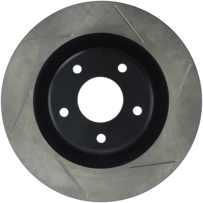 Stoptech 126.62085SL, Power Slot 05-07 Cadillac XLR / 06-09 Chevy Corvette Front Left Slotted Rotors