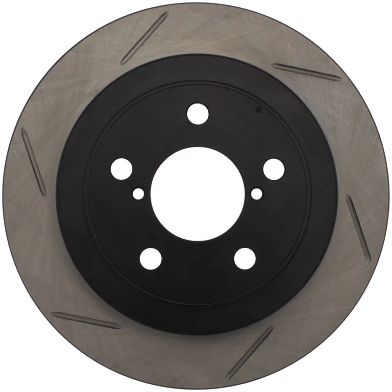 Stoptech 126.47011SR, Power Slot 02-05 WRX Rear Right Sportstop Slotted Rotor