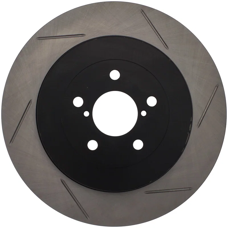 Stoptech 126.47020SL, Power Slot 04 STi Rear Left Slotted Rotor for Subaru Impreza
