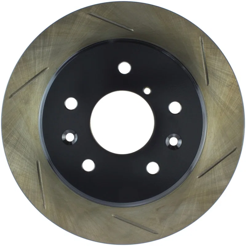 Stoptech 126.45024SL, Slotted Sport Brake Rotor for Mazda RX-7