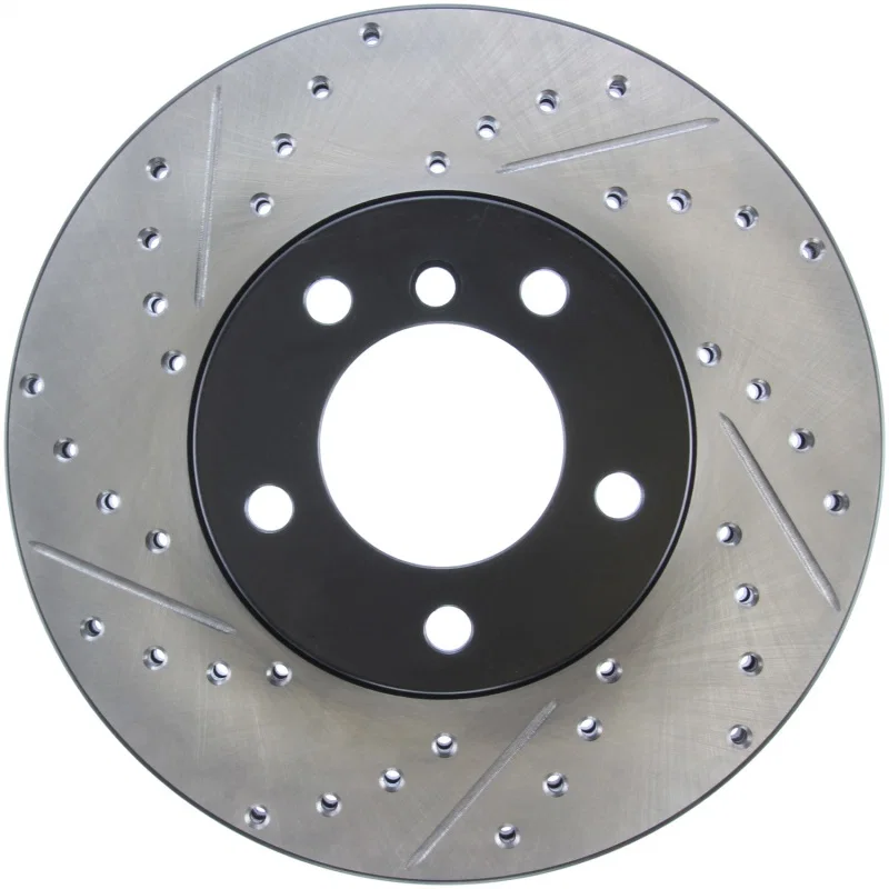 Stoptech 127.34108R, 9/07-09 BMW 328 Slotted & Drilled Right Front Rotor