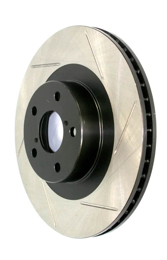 Stoptech 126.45087SR, Mazda Miata ND Sport Slotted Rotor - Rear Right