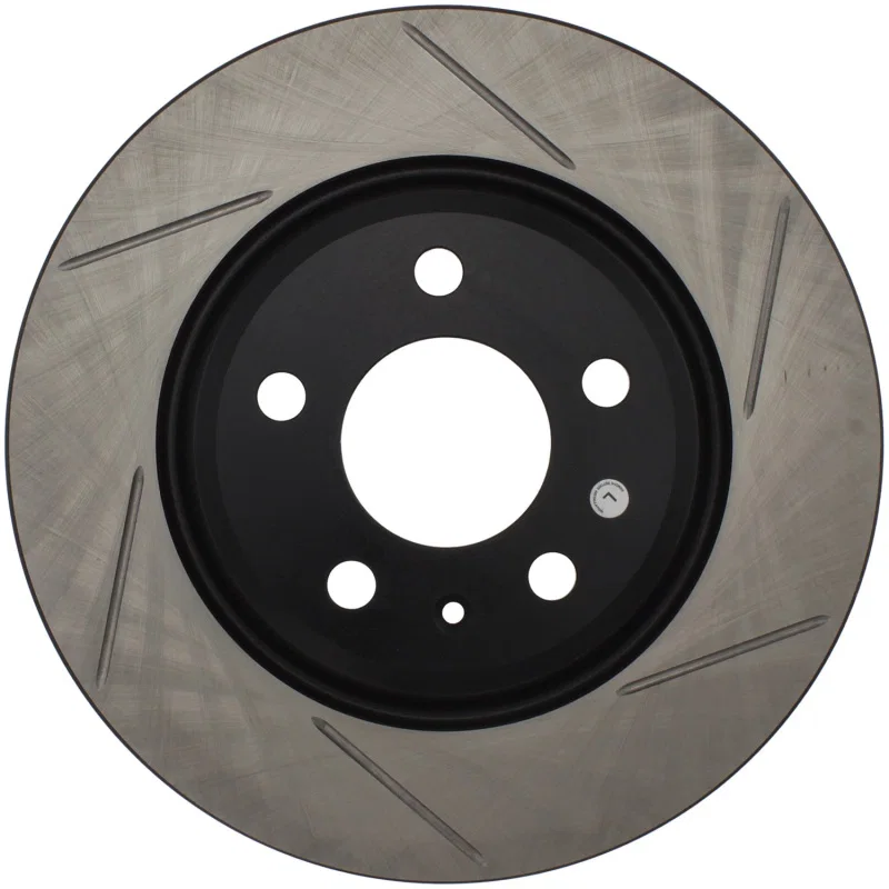 Stoptech 126.33127SR, Power Slot 09-10 Audi A4/A4 Quattro / 08-10 A5 / 10 S4 Rear Right Slotted Rotor
