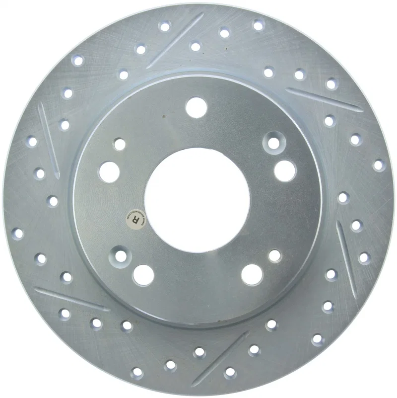 Stoptech 227.40055R, Select Sport Drilled & Slotted Rotor - Front Left