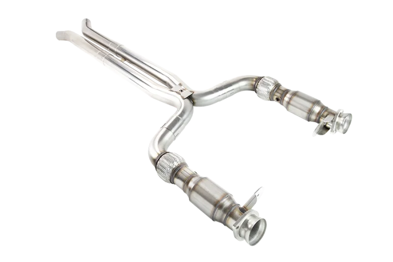Kooks Headers 11543200, 2015+ Ford Mustang GT350 5.2L 3in x 2-3/4in Cat SS X-Pipe Kooks HDR Req