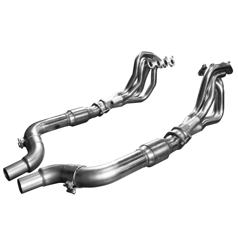 Kooks Headers 1151H452, 15-26 Mustang GT/DH 5.0L 4V 1-7/8 x3 SS Headers w/Ultra Green Catted Conn Pipe/w OEM Adapters