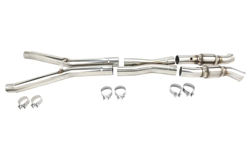 Kooks Headers 21603311, 09-13 Chevy Corvette C6 LS2/LS3 6.0L/6.2L 3in x 3in GREEN Cat SS X-Pipe Kooks HDR Req