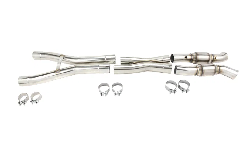 Kooks Headers 21613301, 06-13 Chevy Corvette C6 ZO6/ZR1 LS9/LS7 GREEN catted X-Pipe (Kooks Header Req)
