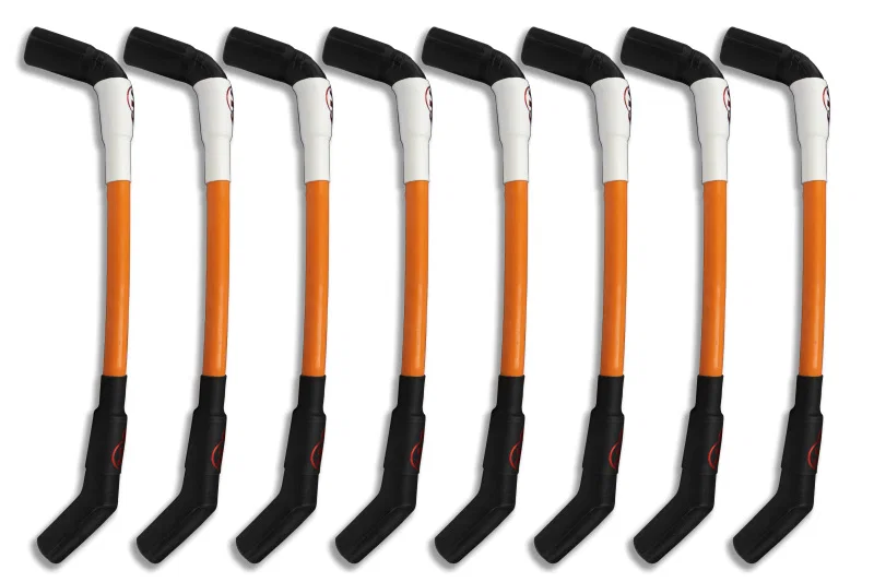 Kooks Headers 750205, 10mm Spark Plug Wires - Orange w/Black Boots (8 pc. Set)