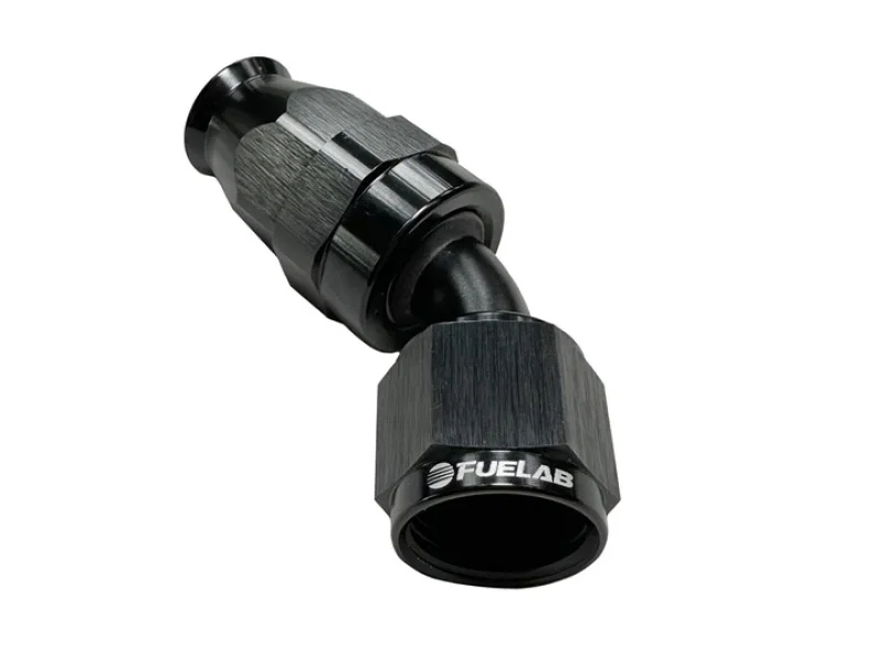 Fuelab 72645-08, PTFE Swivel Hose End Fitting - 45 Degree - 8AN for Ford