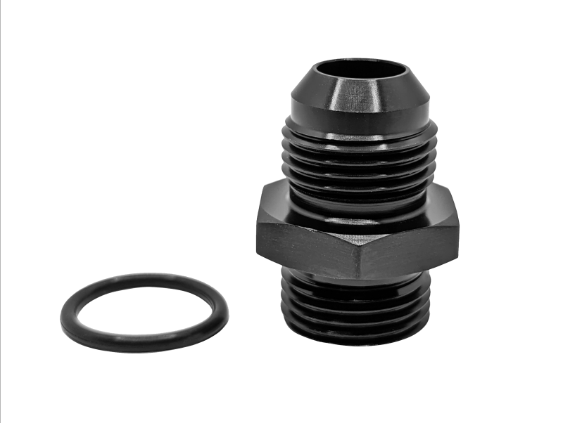 Fuelab 72103, Standard Port Fitting -10AN ORB to -10AN 37 Flare