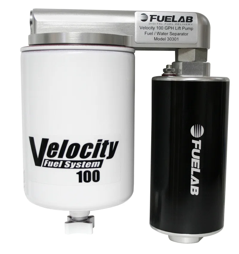 Fuelab 30301, 98.5-13 Dodge 2500/3500 Diesel Velocity Series High Performance Lift Pump 100 GPH 18 PSI