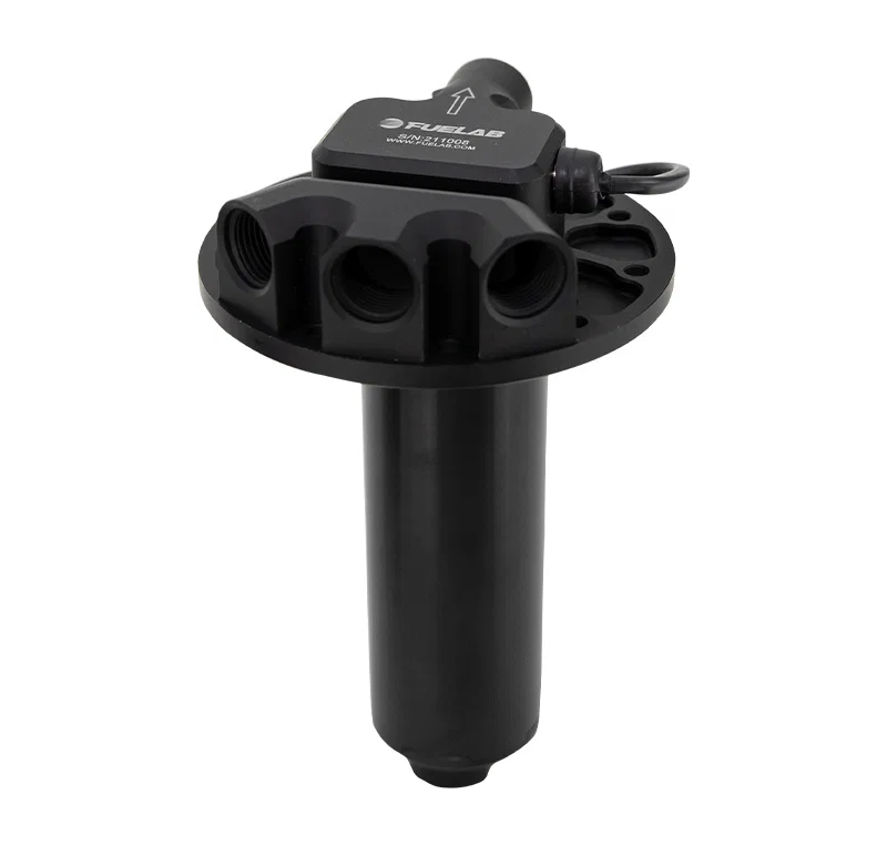 Fuelab 93903, High Efficiency EFI 1250 HP SAE Plate Mount Brushless Screw Pump - 500 LHP