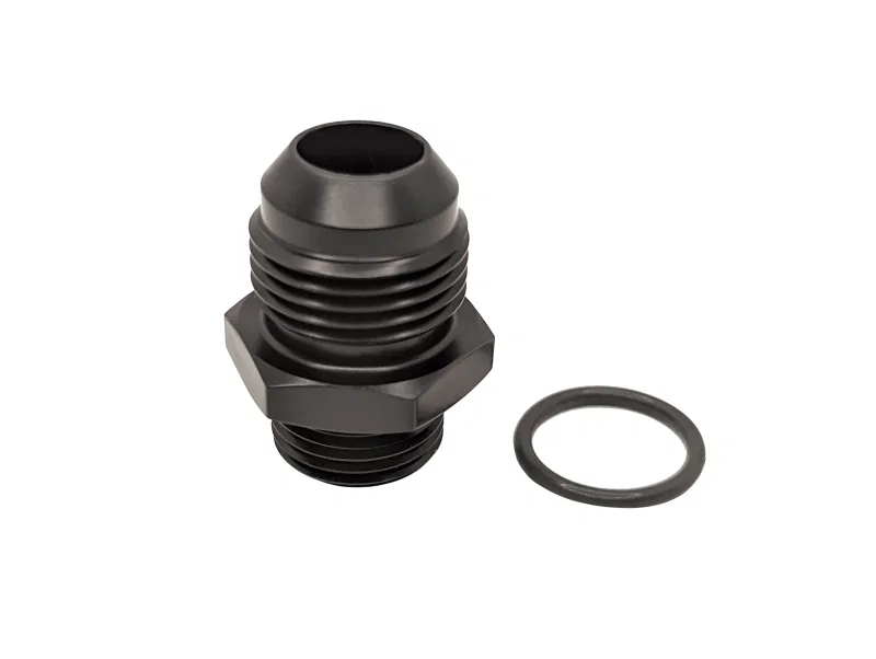 Fuelab 72302, Expander Port Fitting -8AN ORB to -10AN 37 Flare