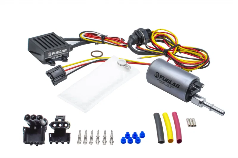 Fuelab 25312, 253 In-Tank Brushless Fuel Pump Kit w/5/16 SAE Outlet/72002/74101/Pre-Filter - 500 LPH
