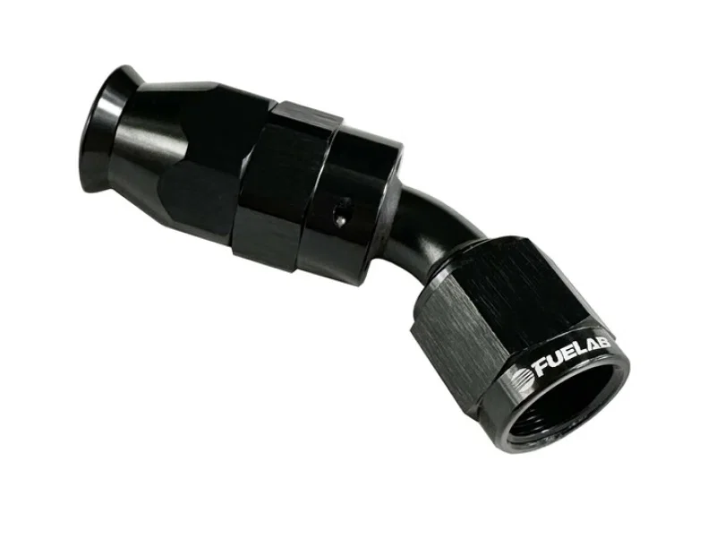 Fuelab 72645-06, PTFE Swivel Hose End Fitting - 45 Degree - 6AN for Jeep Gladiator