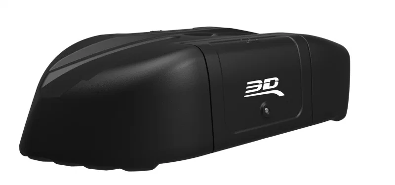 3D MAXpider 6102, Traveler Car Roof Box 161.5cm L x 78cm W x 42.2cm H - Black