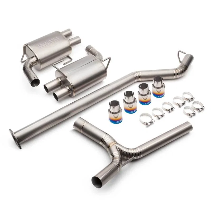 COBB 516160, 22-24 Subaru WRX Titanium Catback Exhaust (Incl. Burnt Ti Tips)