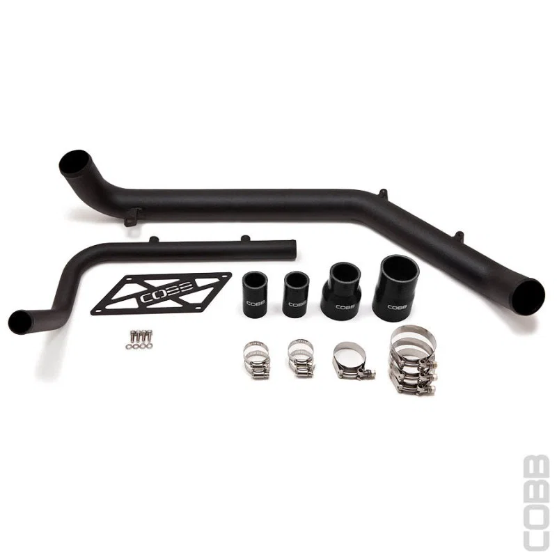 COBB 752530-BK, Mitsubishi Evo X Stealth Black IC Upper Hard Pipe Kit