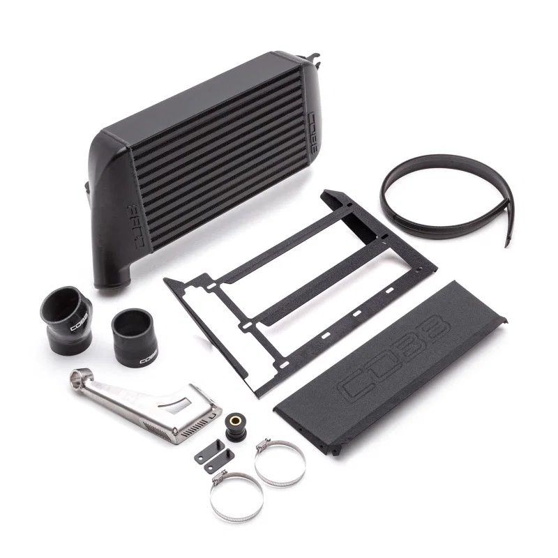 COBB B42405-BK, 15-18 Subaru WRX Top Mount Intercooler - Black (Requires COBB Charge Pipe)