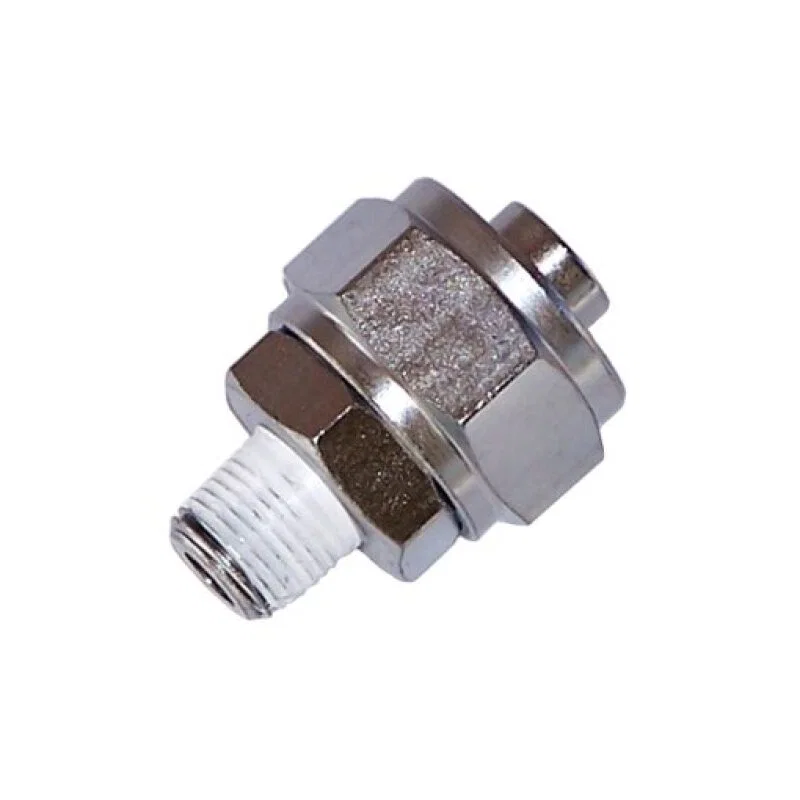 Kleinn Air Horns 51218, 1/2In OD Tubing1/8In M NPT Straight Compression Fitting