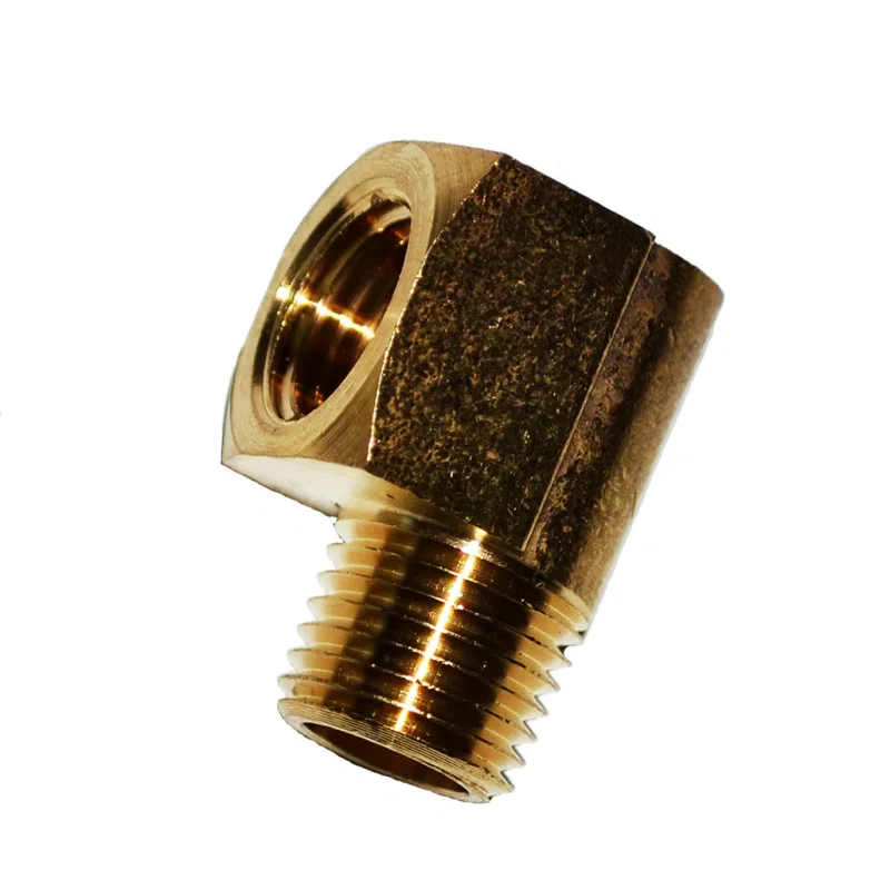 Kleinn Air Horns 51414NPTL, Elbow Fitting - 1/4In M NPT to 1/4In F NPT