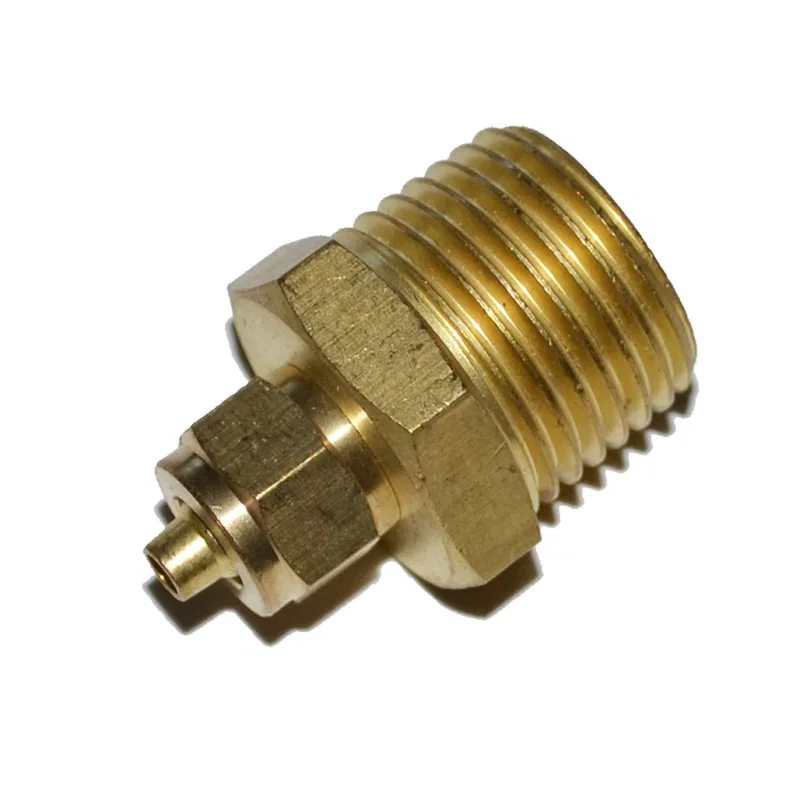 Kleinn Air Horns 51412, 1/4In OD Tubing 1/2In M NPT Compression Fitting